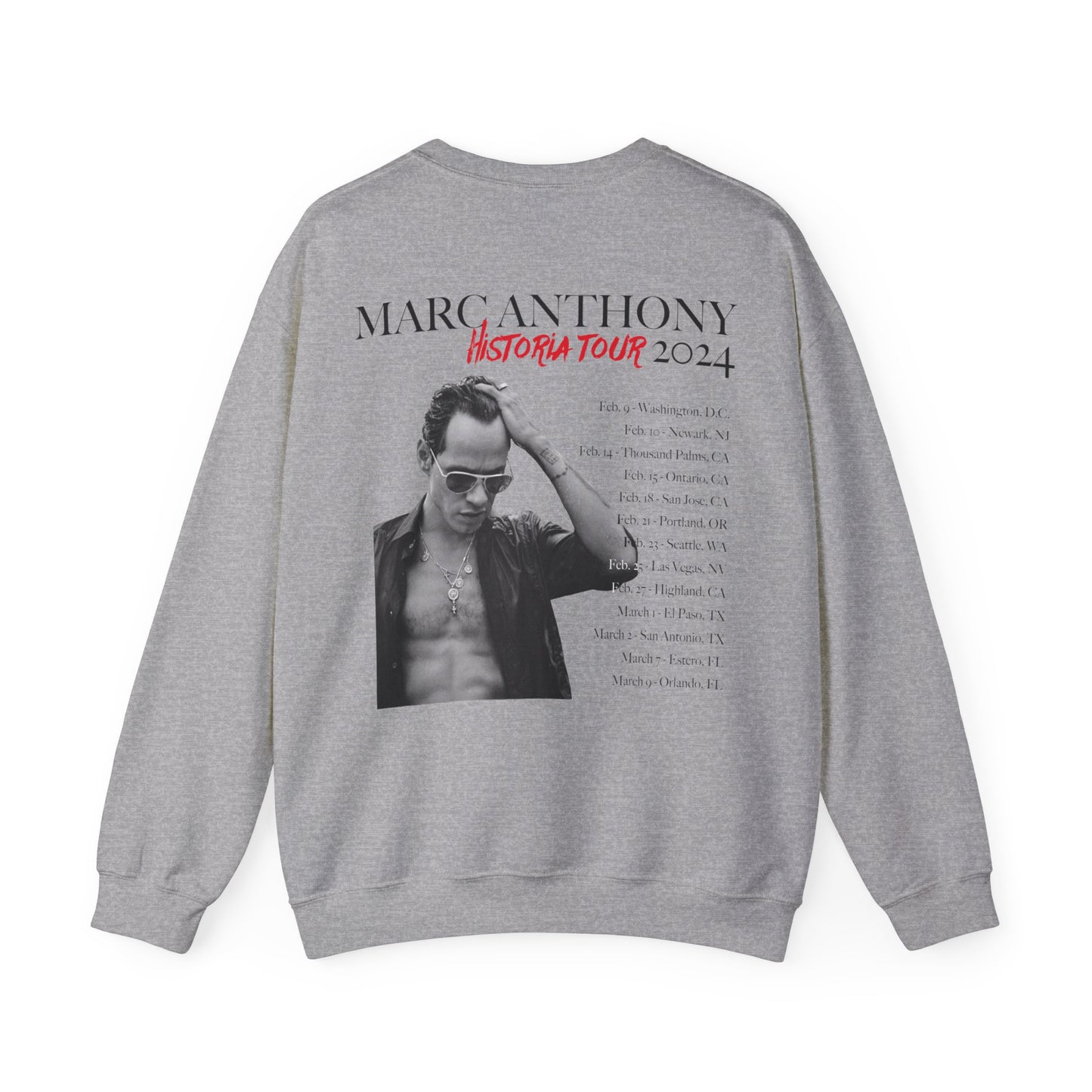 Historia 2024 Tour (Marc Anthony) Sweatshirt