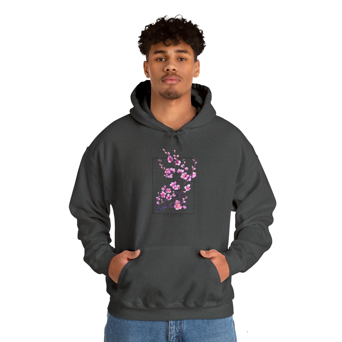 Blossom Serenity Sweatshirt -Zen Culture cherry blossom hoodie