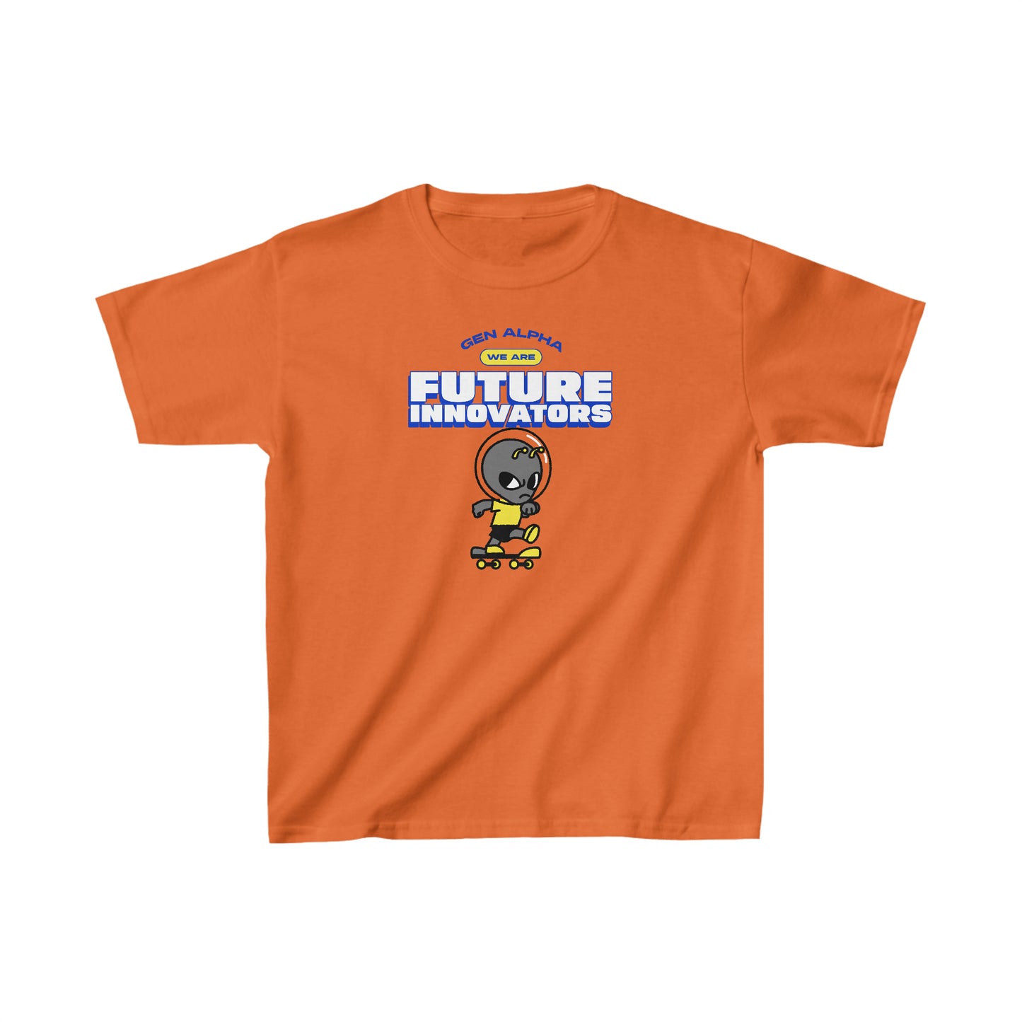 GEN ALPHA We are future innovators kids Tee graphic fun shirt