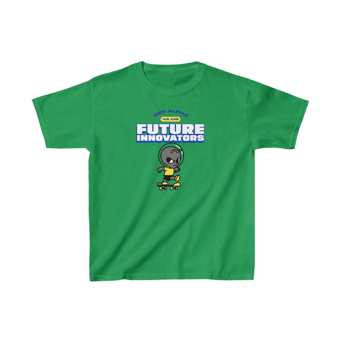 GEN ALPHA We are future innovators kids Tee graphic fun shirt