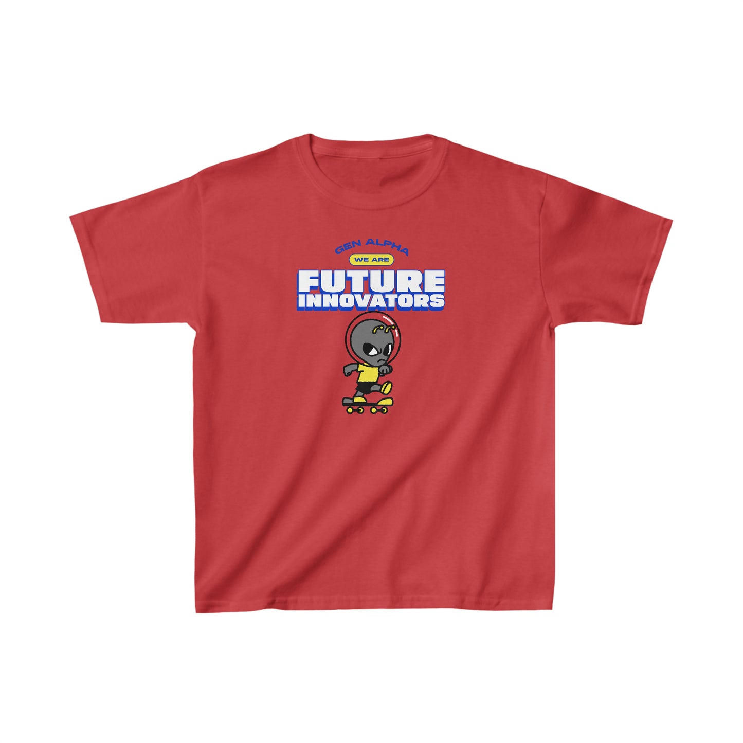 GEN ALPHA We are future innovators kids Tee graphic fun shirt