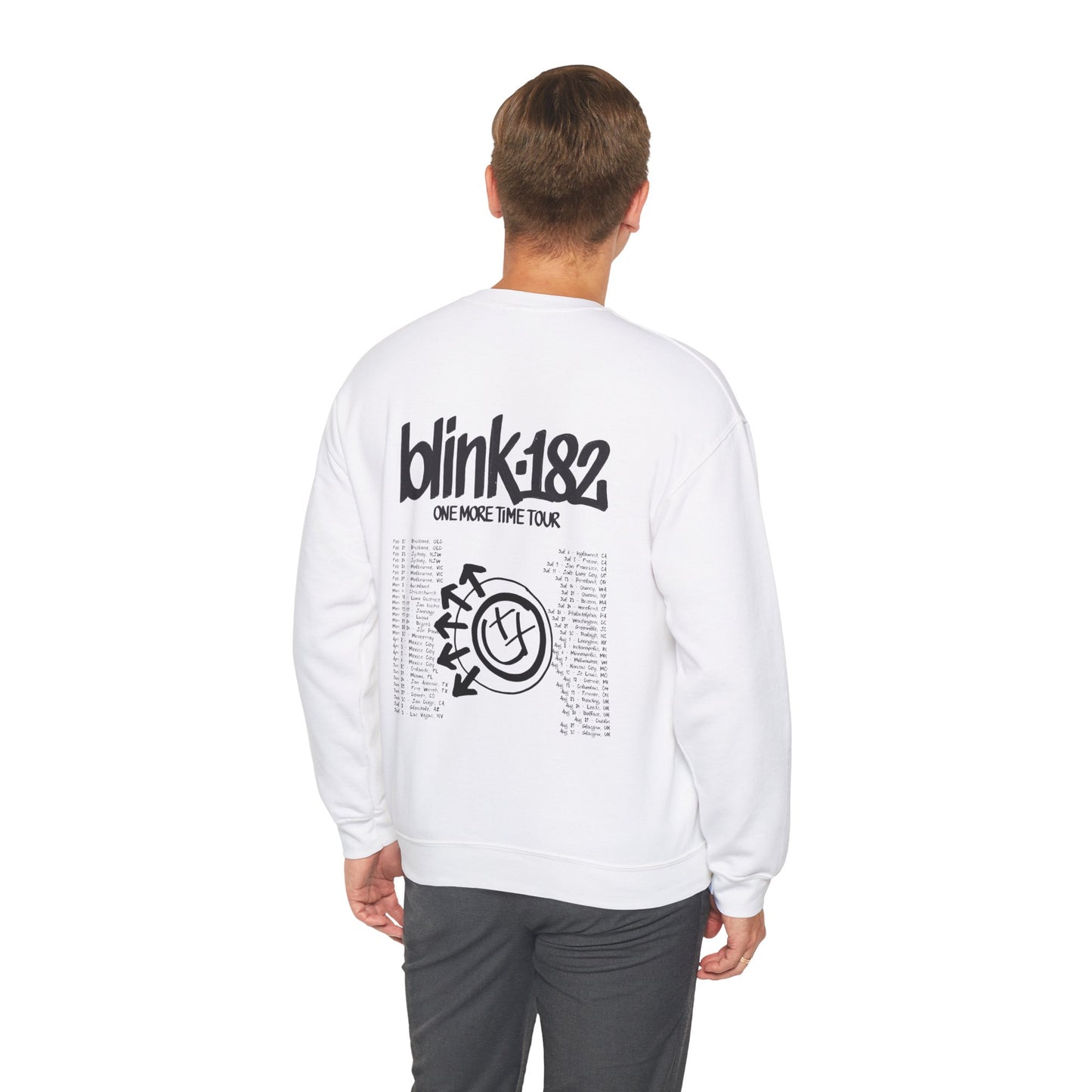 One More Time 2024 World Tour (Blink 182) Sweatshirt