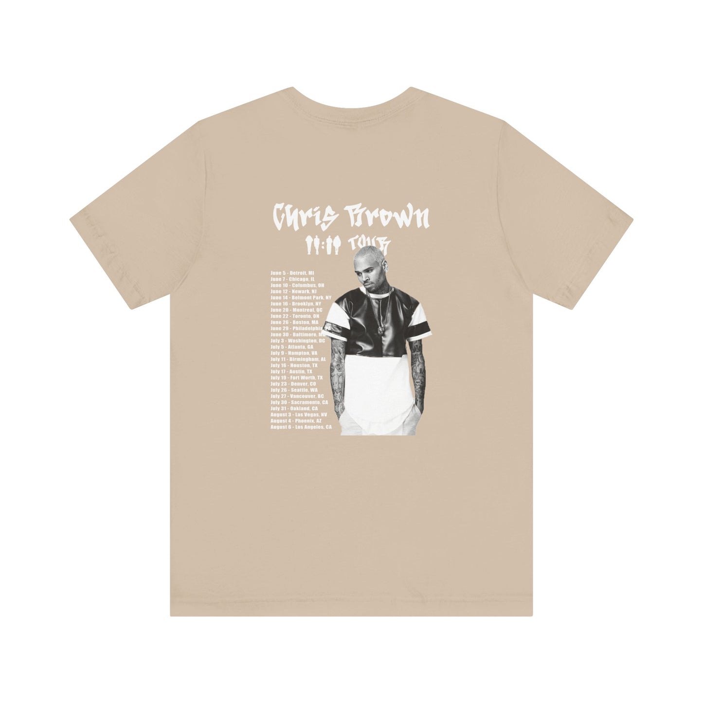 Chris Brown 11:11 Tour Dates (2024) Unisex Shirt