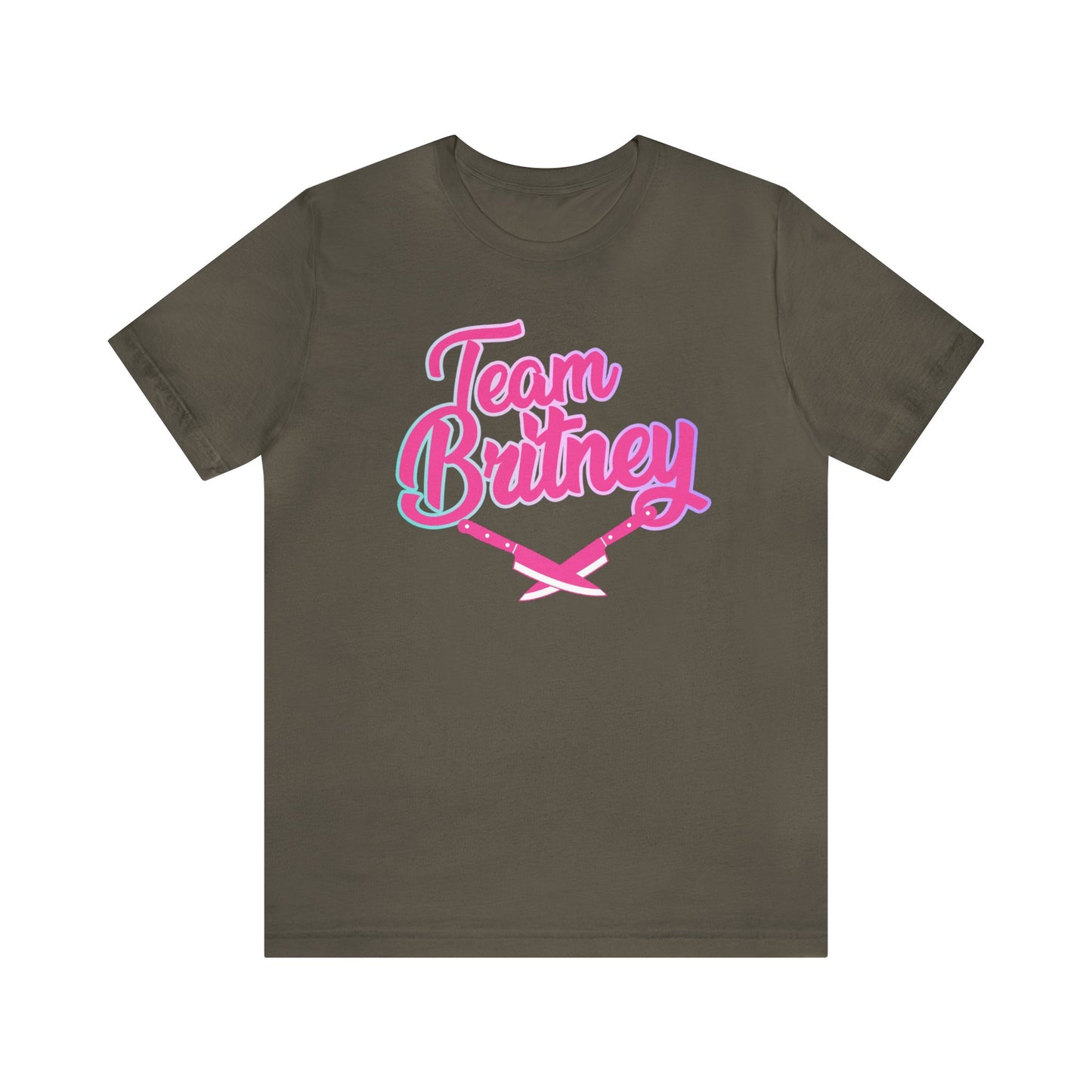 Team Britney (Knives) Unisex Jersey Short Sleeve Tee