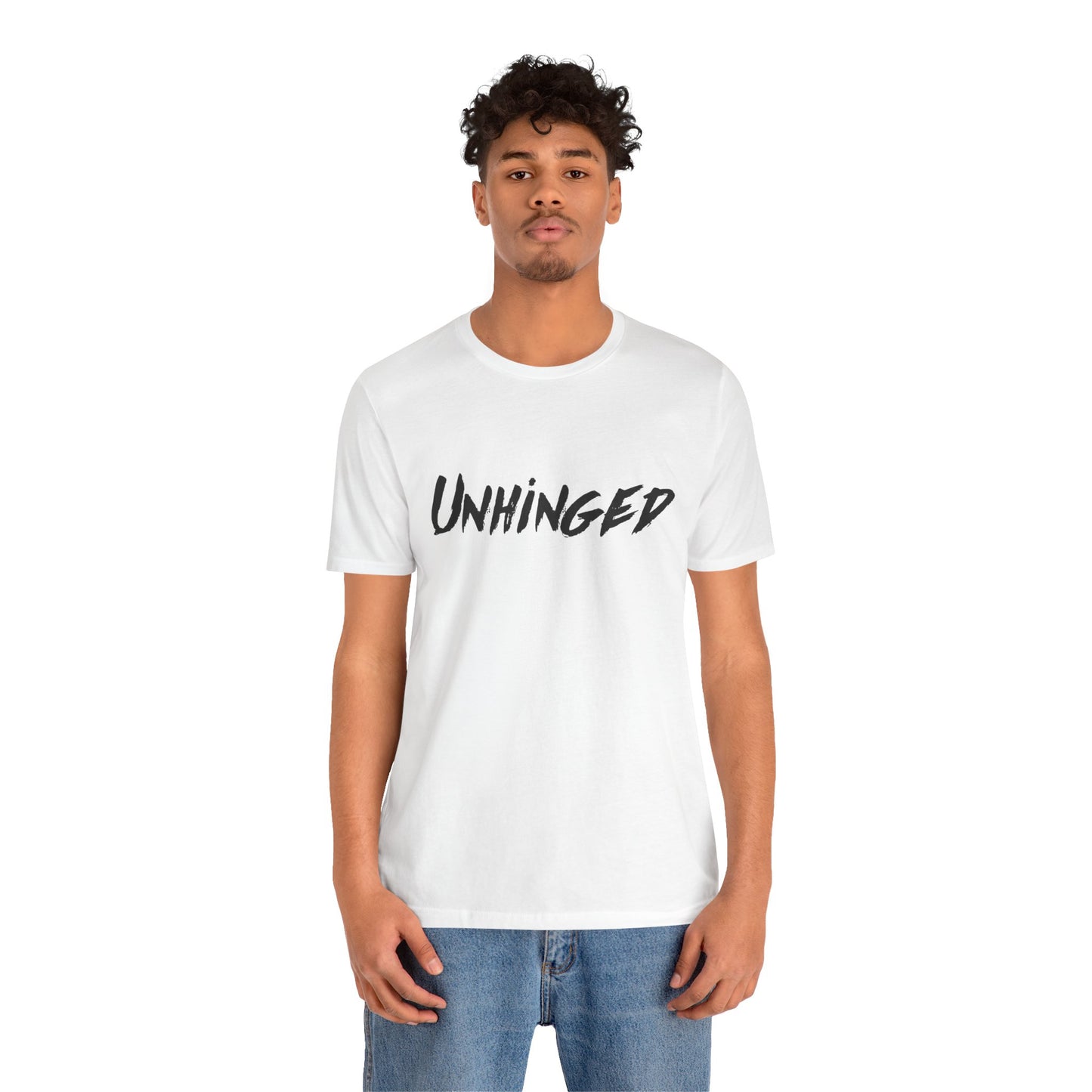 Unhinged Unisex Jersey Short Sleeve Tee