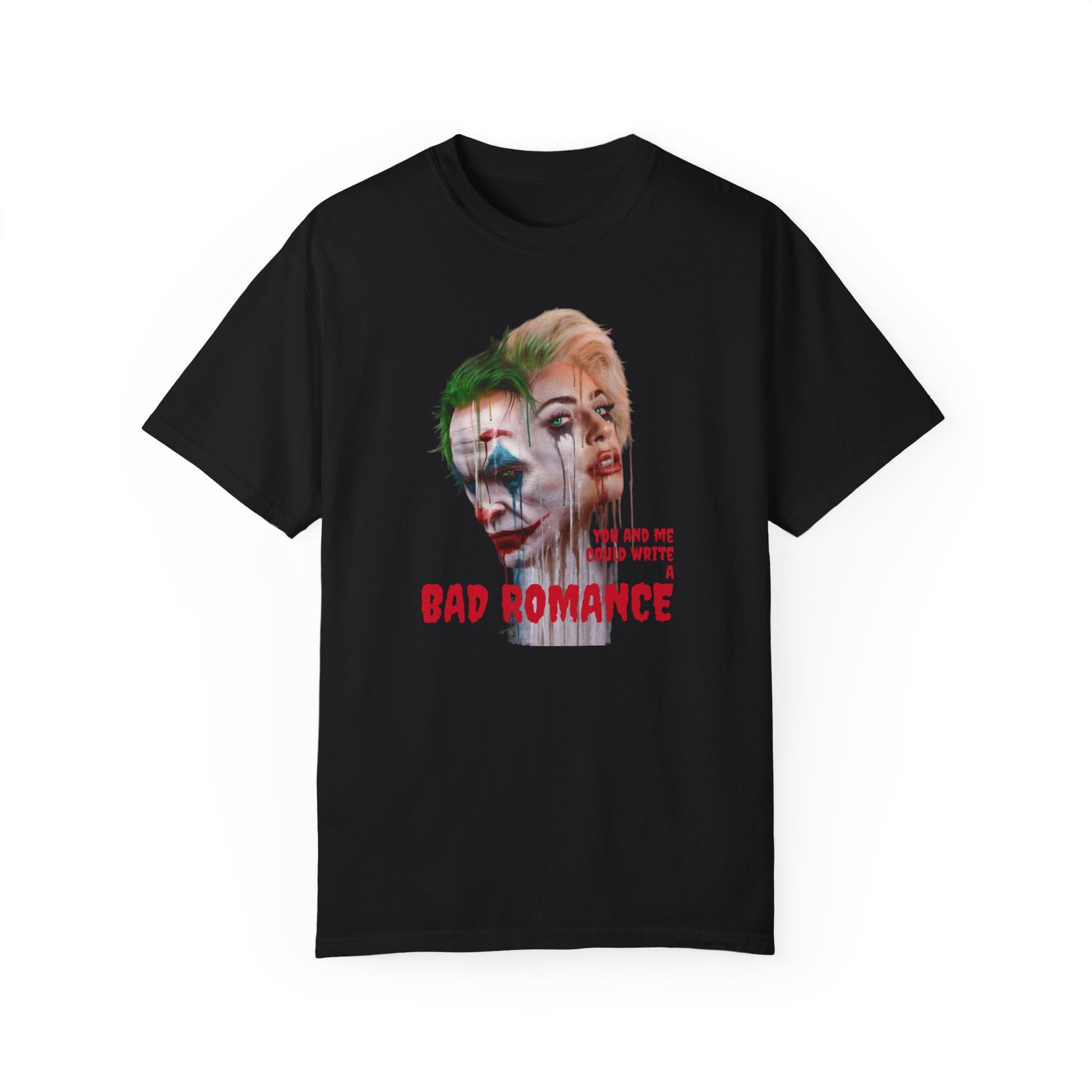 Joker Bad Romance Lady gaga folie a deux Unisex Garment-Dyed T-shirt