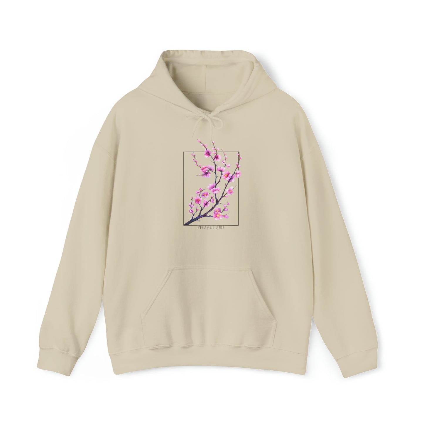 Blossom Serenity Sweatshirt -Zen Culture cherry blossom hoodie