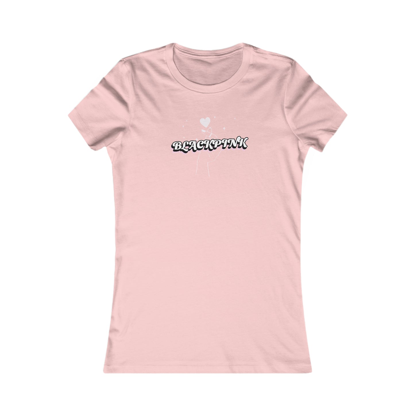 BlackPink heart kpop blinks tee shirt short sleeve