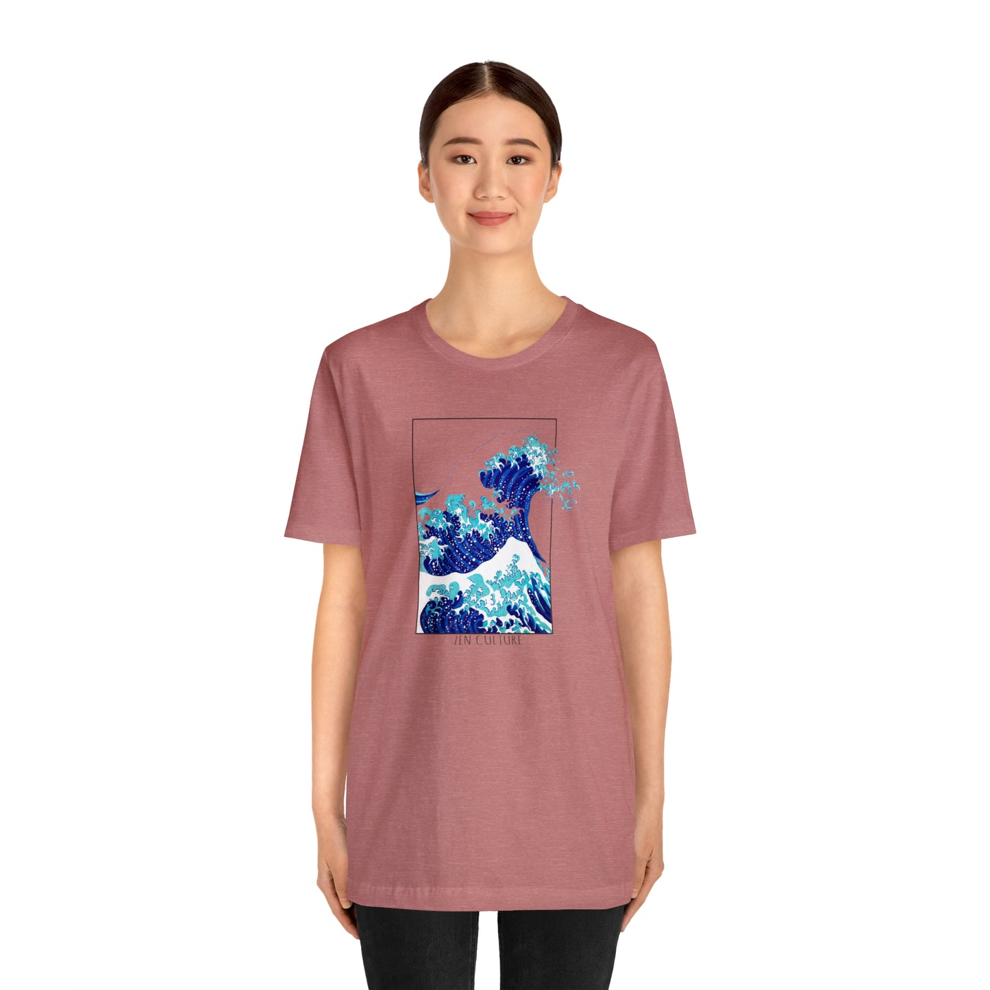 Serenity Waves- Zen Culture unisex. Shirt