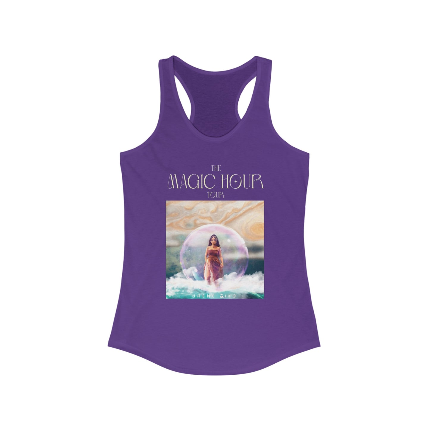 Jhene Aiko The Magic Hour 2024 Tour Women's Ideal Racerback Tank