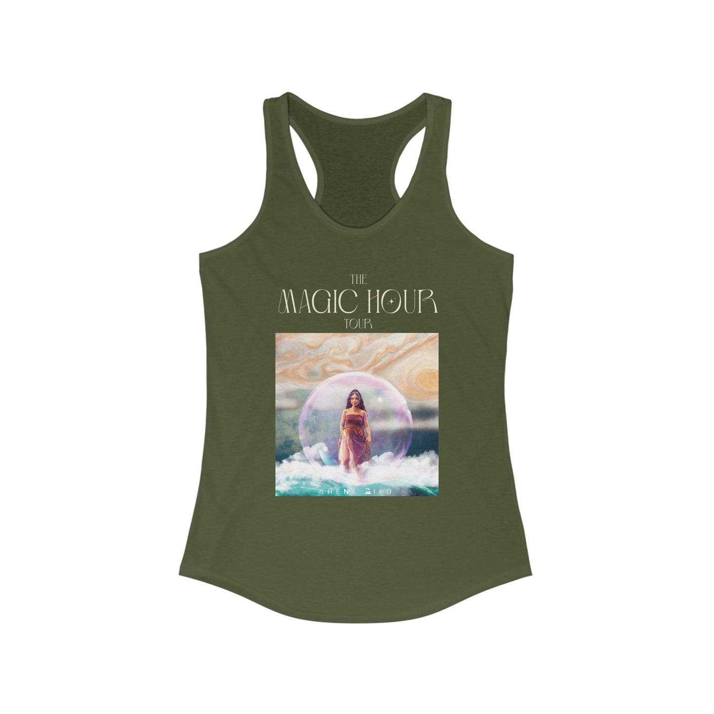 Jhene Aiko The Magic Hour 2024 Tour Women's Ideal Racerback Tank