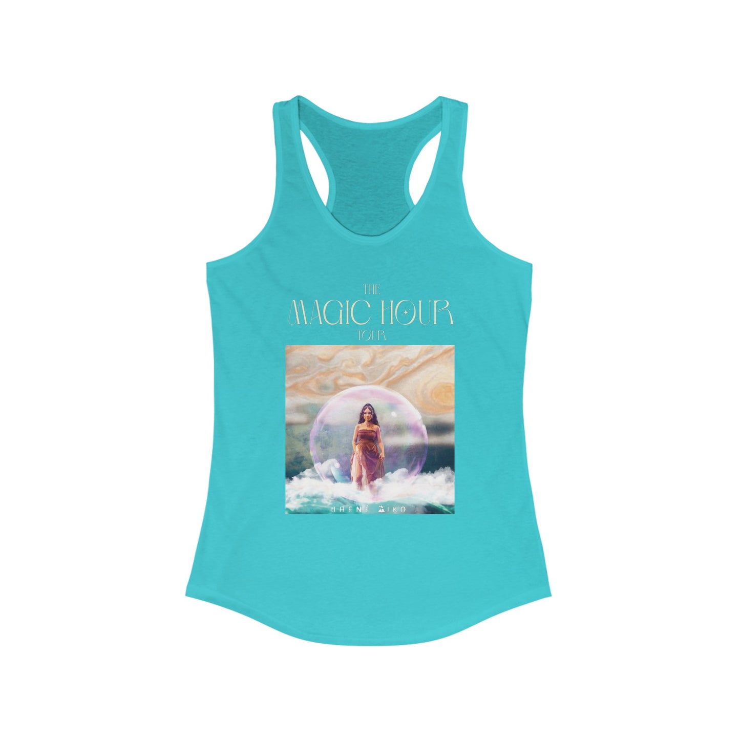 Jhene Aiko The Magic Hour 2024 Tour Women's Ideal Racerback Tank