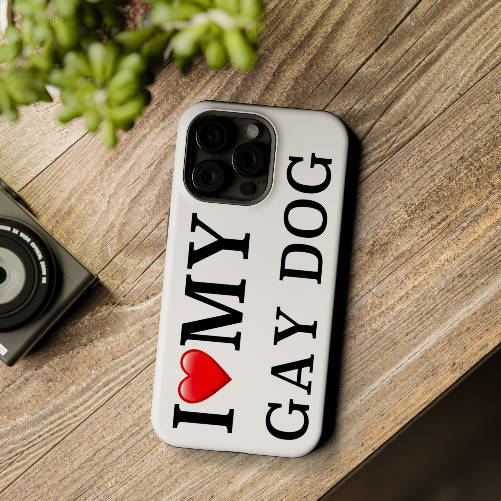 I ❤️ MY GAY DOG (Ariana Grande 2024) MagSafe iPhone Case i love my gay dog Ariana Grande