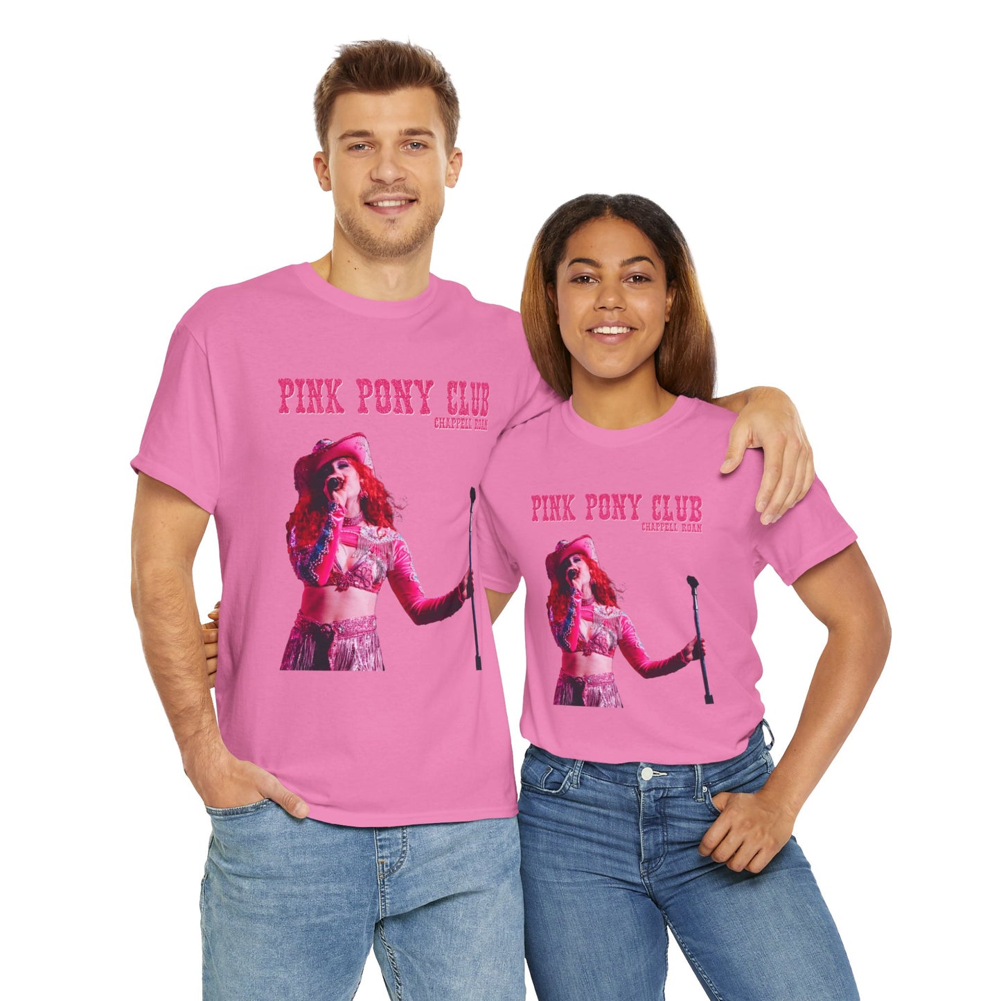 Pink Pony Club (Chappell Roan) Unisex Heavy Cotton Tee