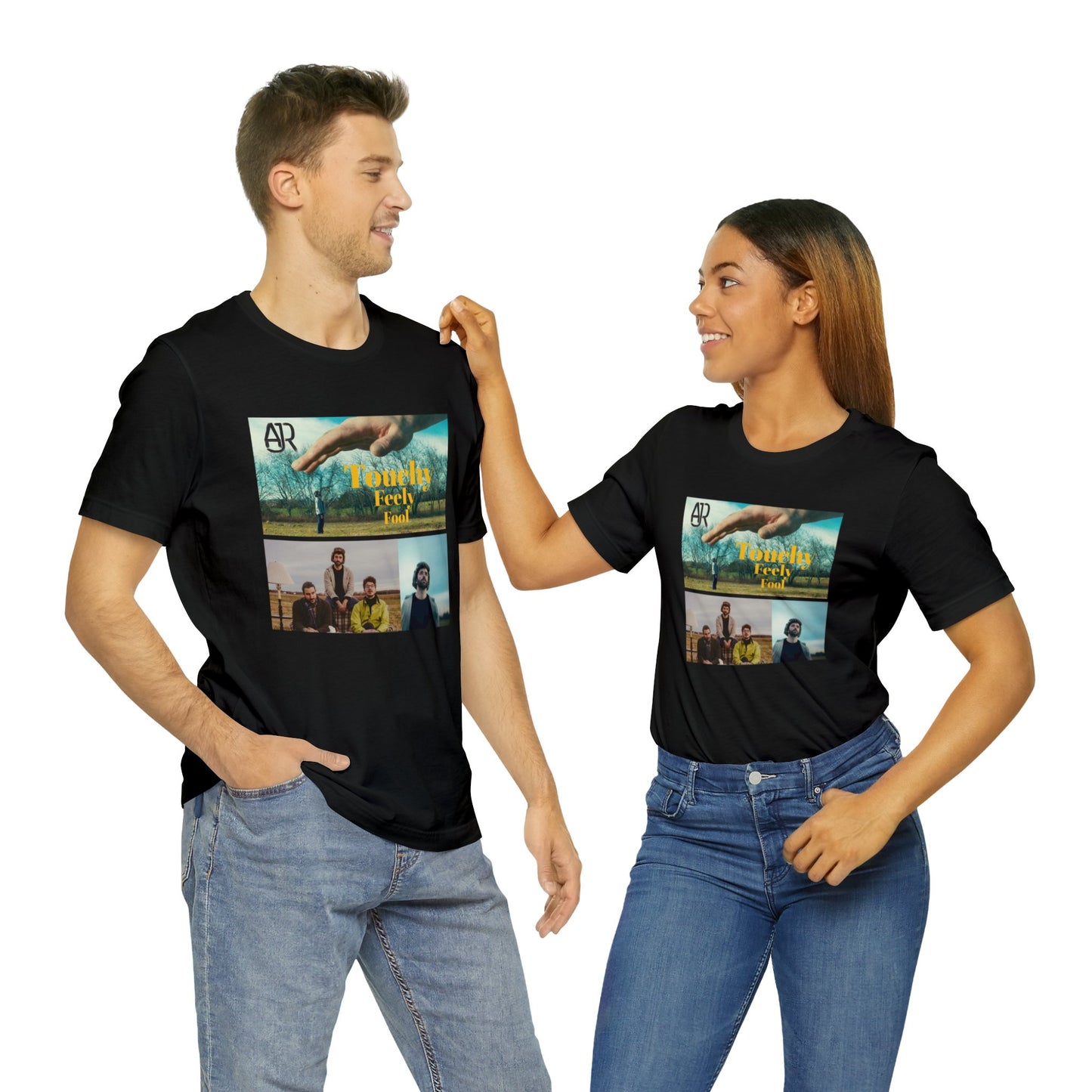 Touchy Feely Fool Ajr The Maybe Man Unisex Jersey Tee shirt