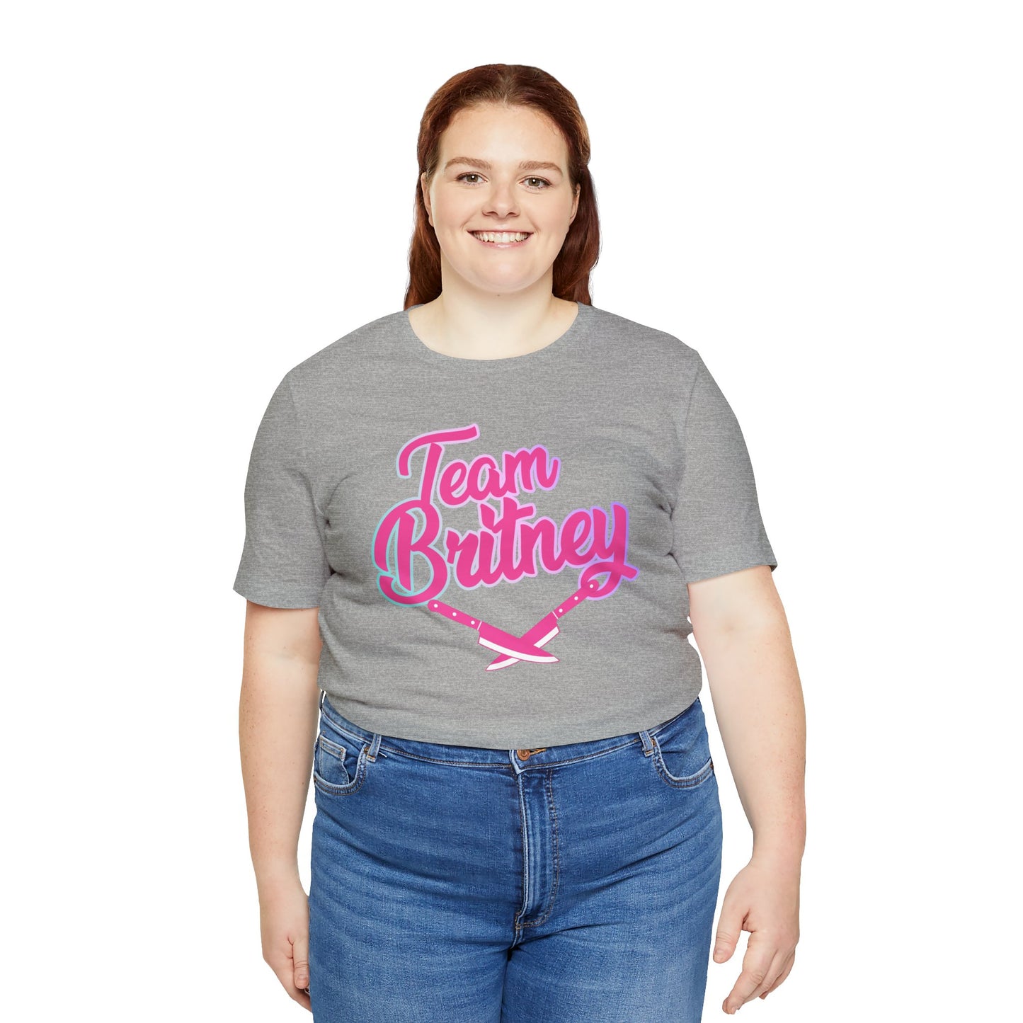 Team Britney (Knives) Unisex Jersey Short Sleeve Tee