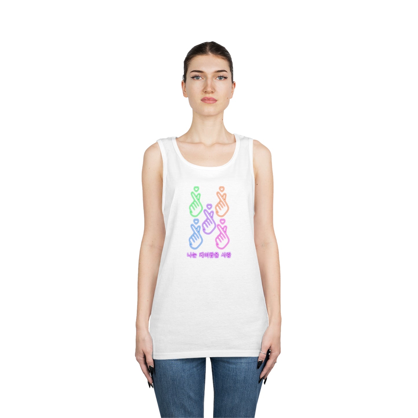 Neon Love K-Pop Tank top