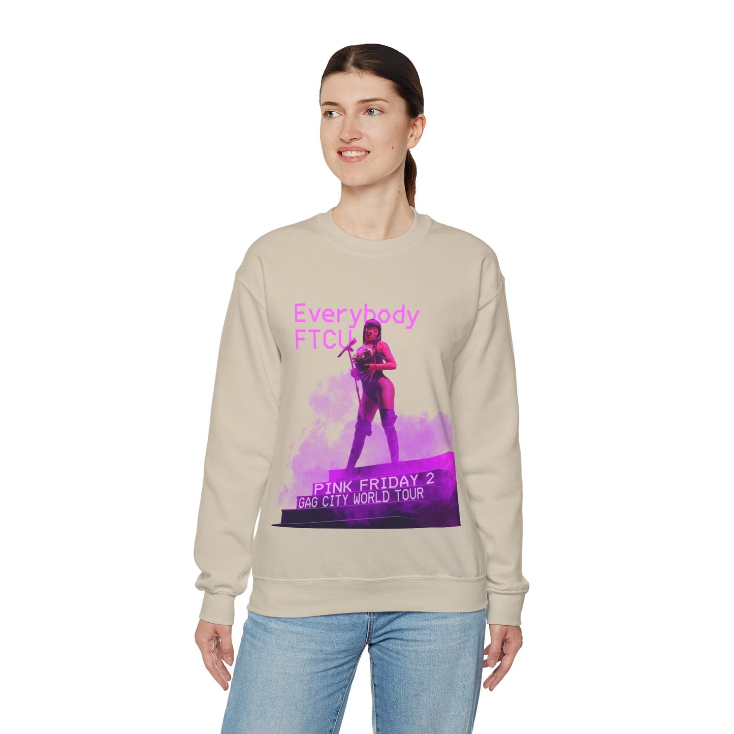 EVERYBODY FTCU - Nicki Minaj Pink Friday 2 GAG City World Tour Sweatshirt