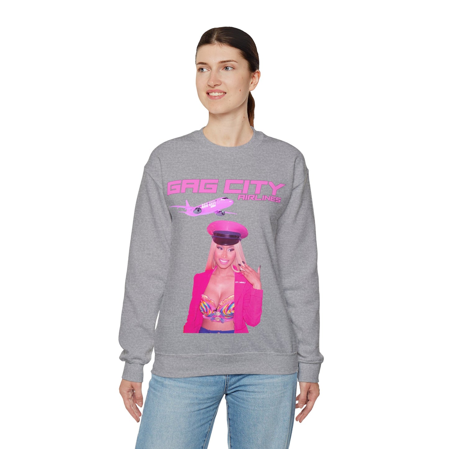 GAG CITY Airlines (Nicki Minaj Pink Friday 2 Tour) Sweatshirt