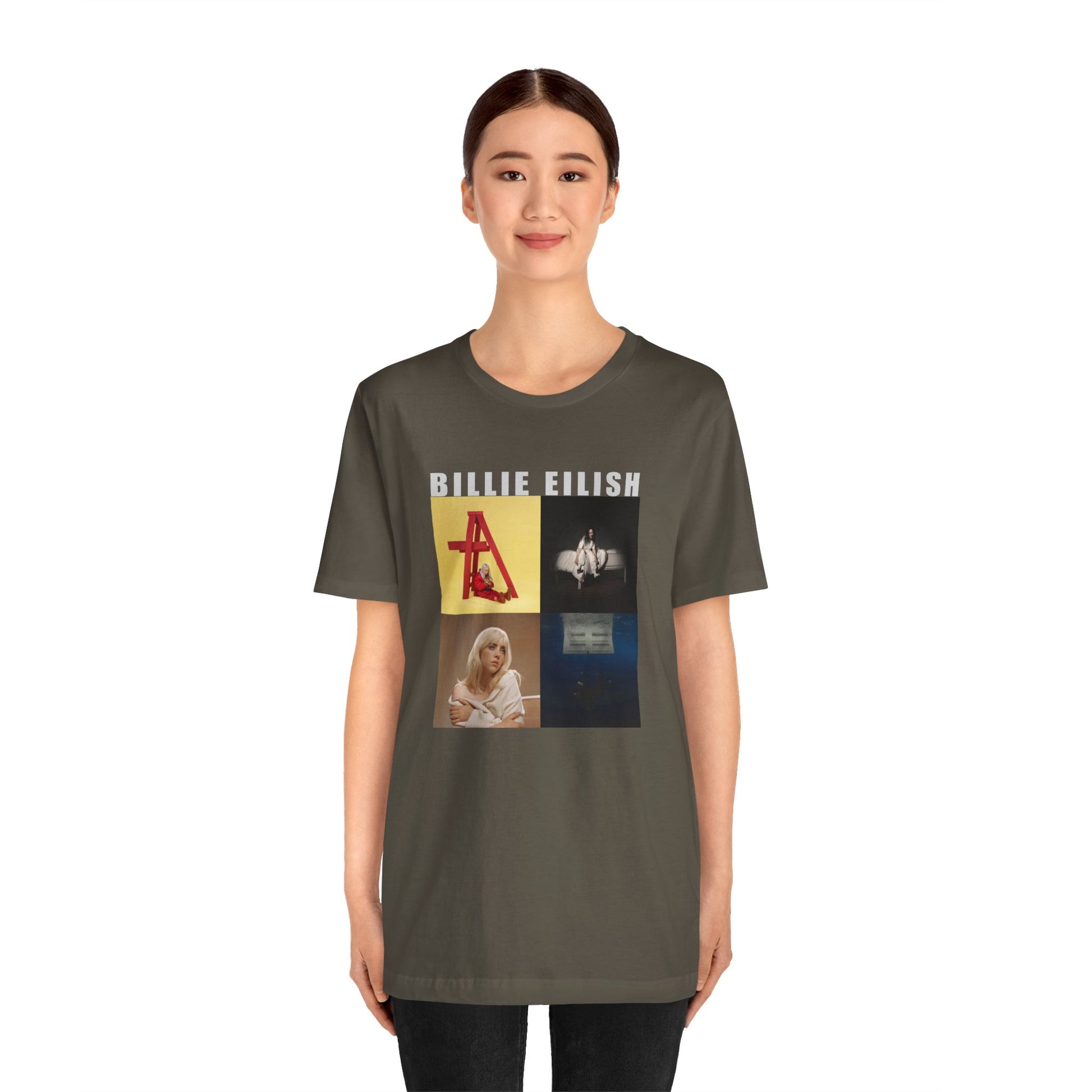 Billie Eilish (2024 Album gift) Discography Unisex Jersey Tee