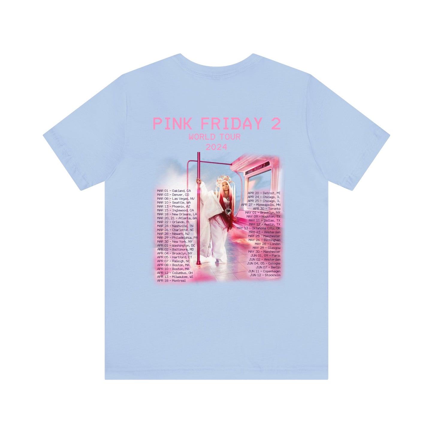 PINK FRIDAY 2 (Nicki Minaj) Gag City 2024 World Tour Shirt