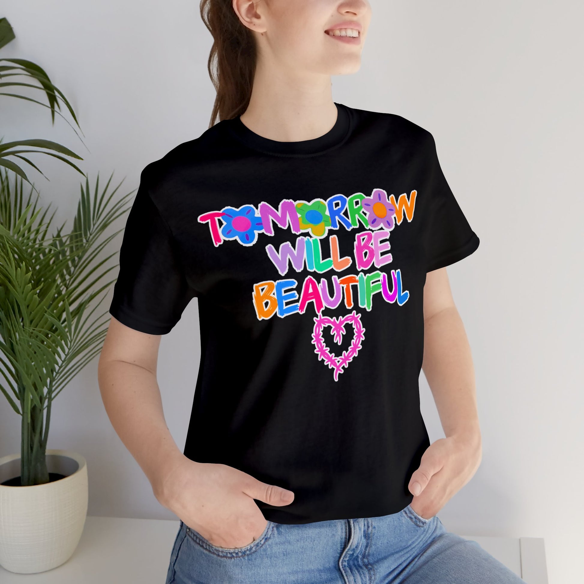 Tomorrow Will Be Beautiful (Karol G) Unisex Jersey Short Sleeve Tee