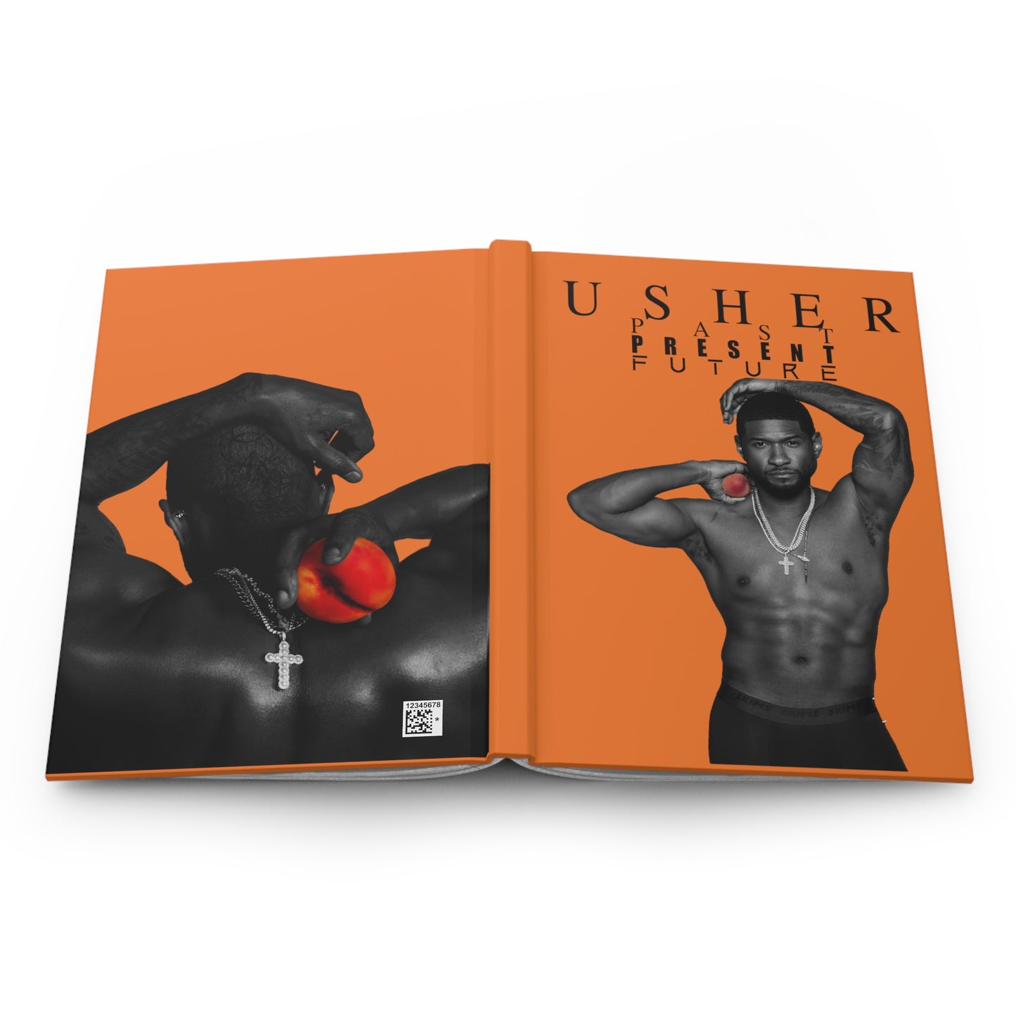 Past, Present, Future (Usher 2024 Tour) Hardcover Journal Matte