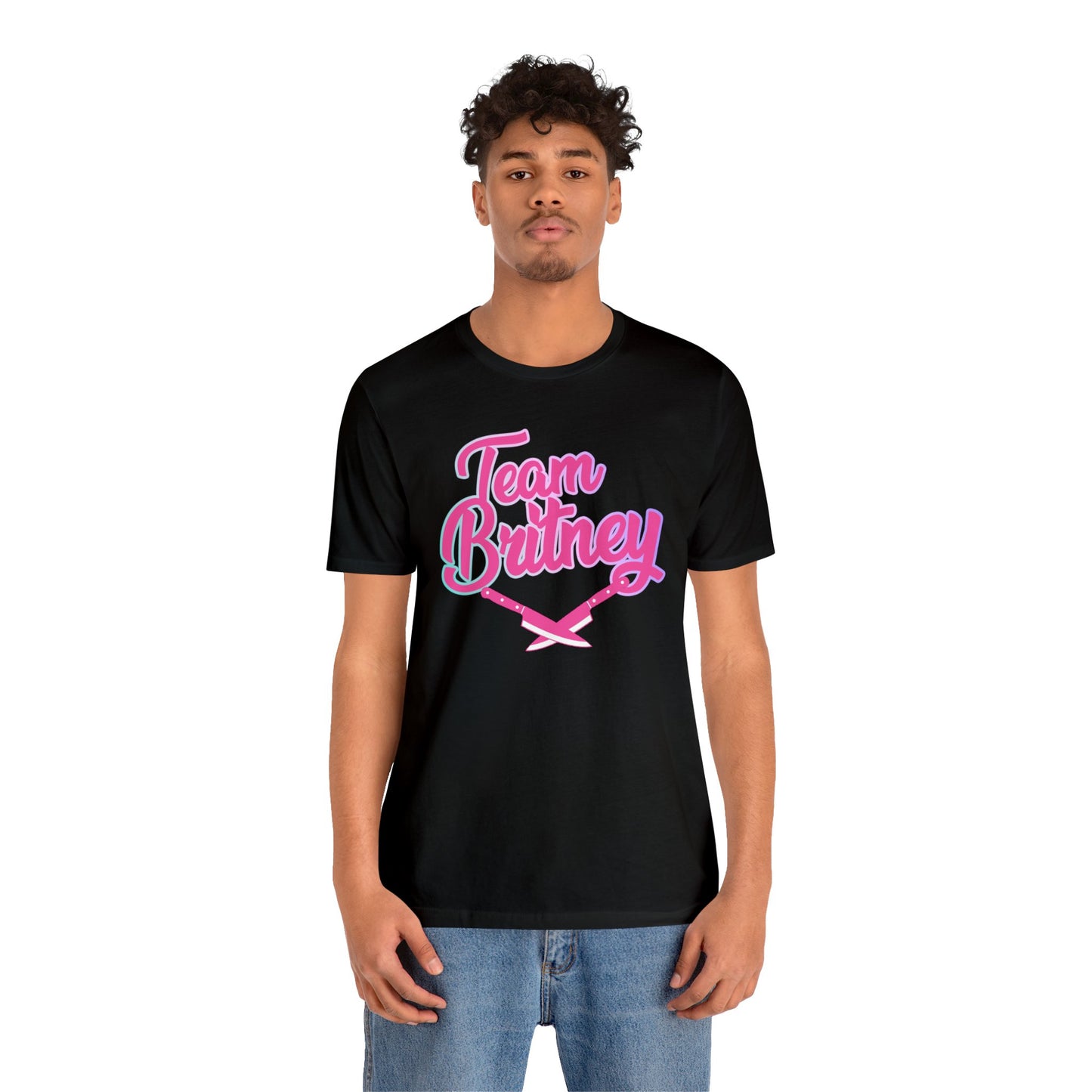 Team Britney (Knives) Unisex Jersey Short Sleeve Tee