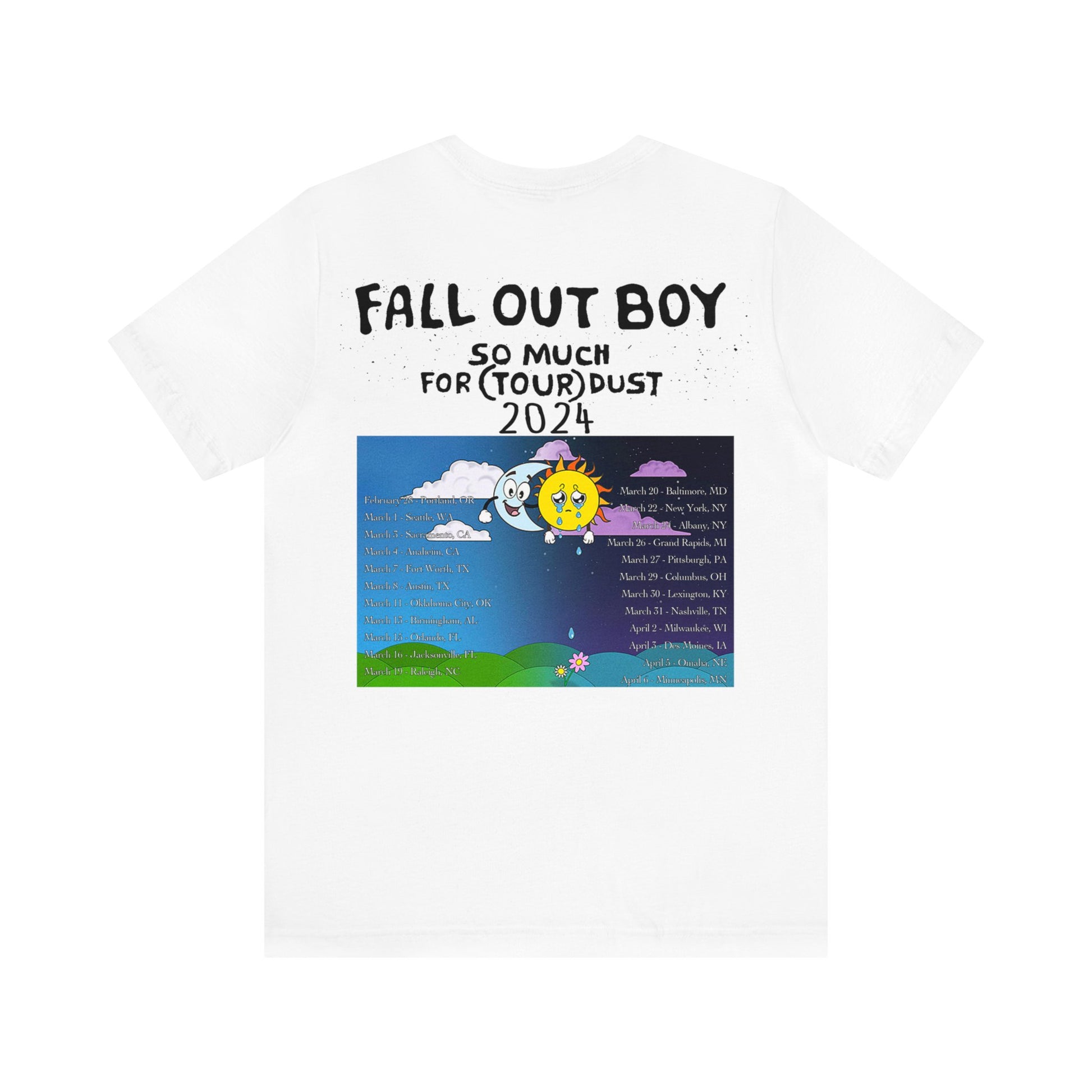 So Much For (TOUR) Dust 2024 (Fall Out Boy) Shirt