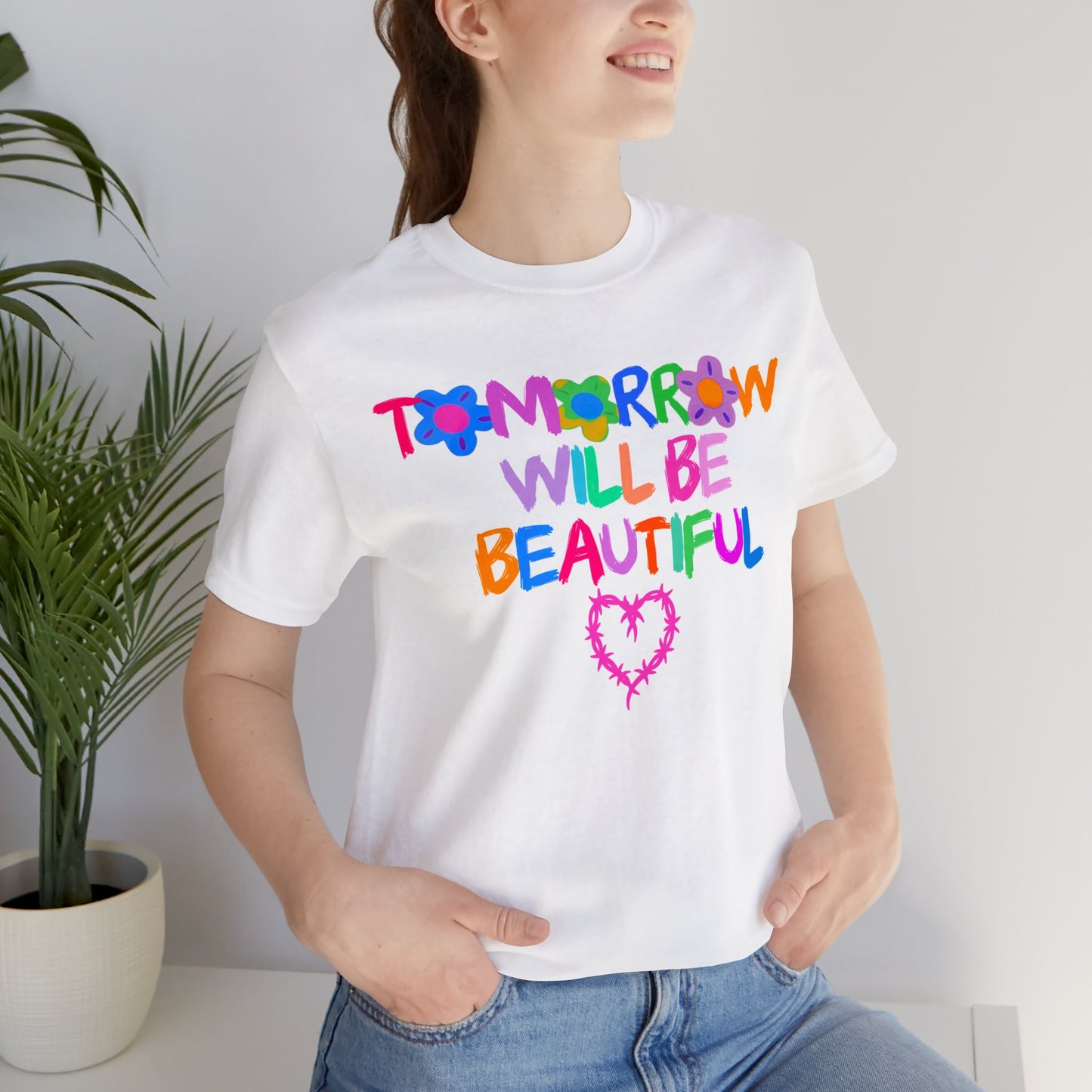 Tomorrow Will Be Beautiful (Karol G) Unisex Jersey Short Sleeve Tee