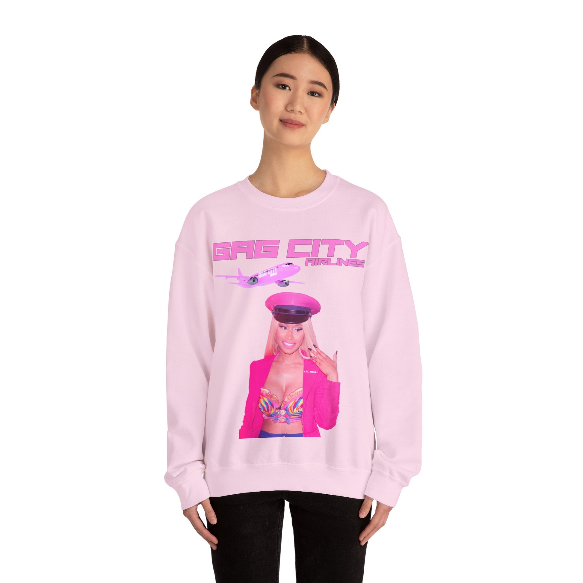 GAG CITY Airlines (Nicki Minaj Pink Friday 2 Tour) Sweatshirt