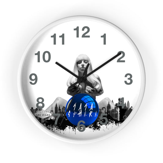 Lady Gaga Sphere Wall Clock