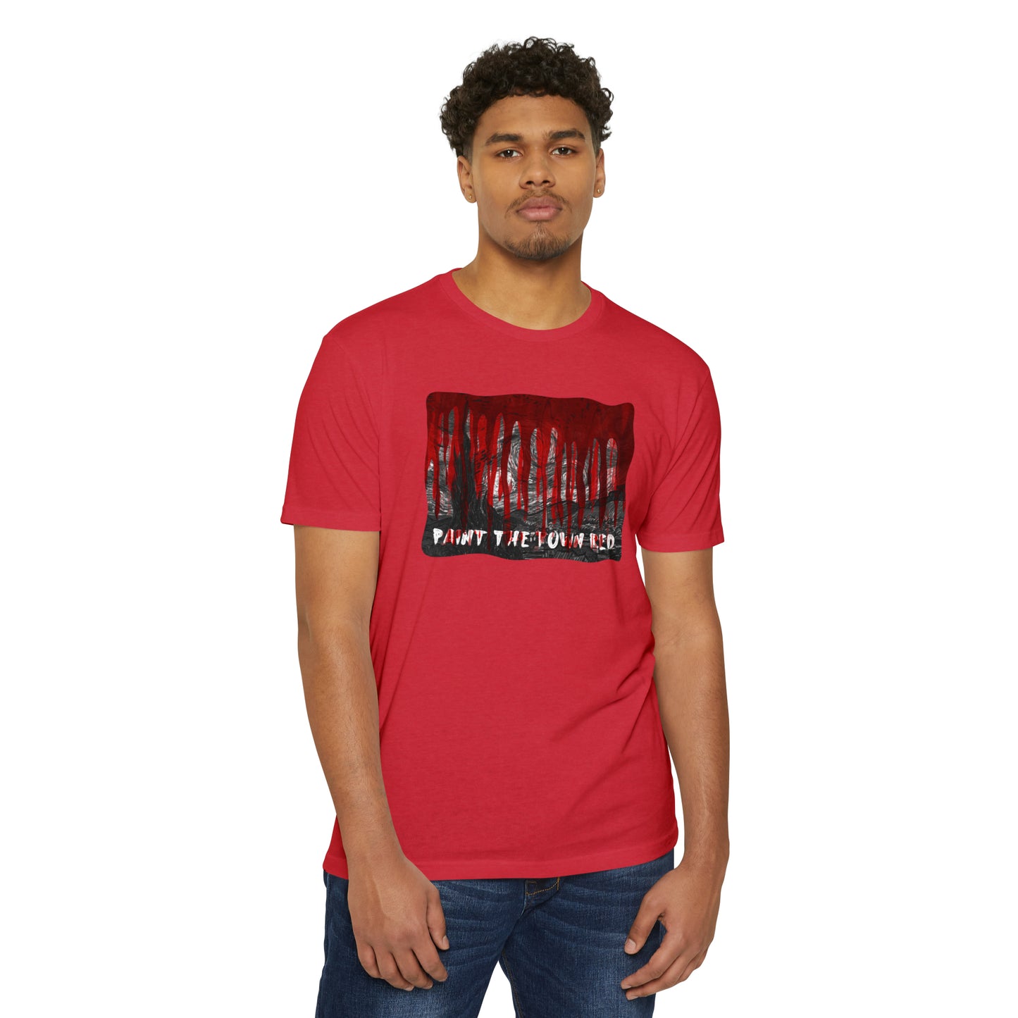 Paint the town red DOJA CAT X VanGogh unisex Jersey T-shirt