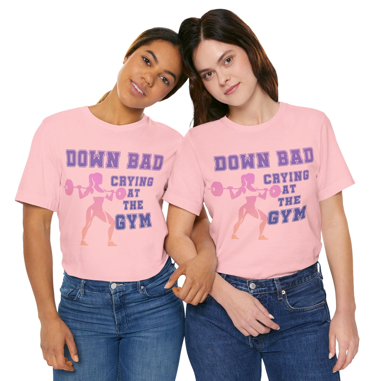 Down Bad Crying at the Gym (Tortured Poets) Unisex Shirt