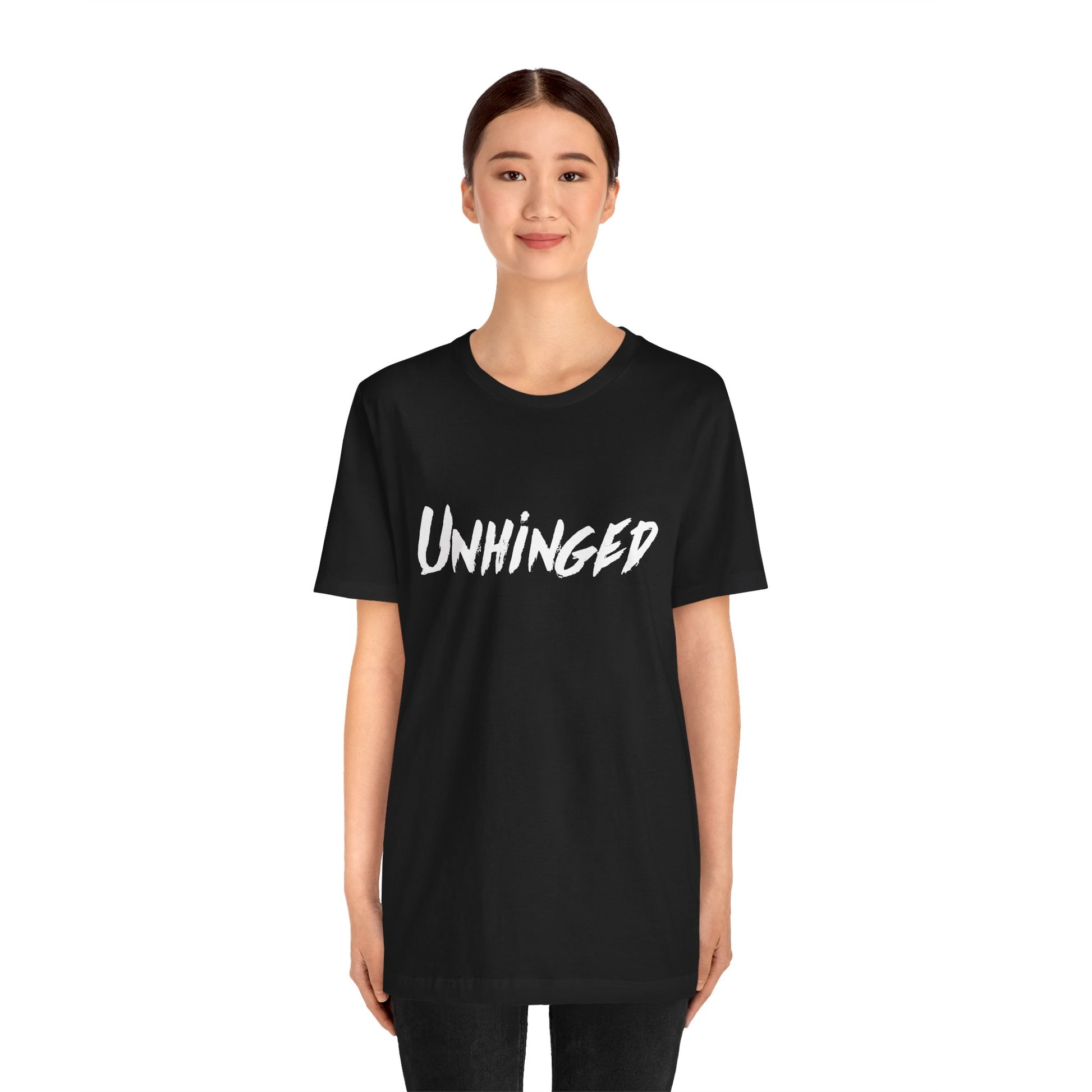 Unhinged Unisex Jersey Short Sleeve Tee