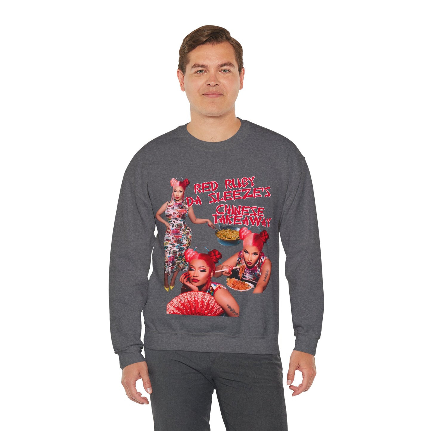 Red Ruby Da Sleeze (Nicki Minaj Pink Friday 2) Sweatshirt