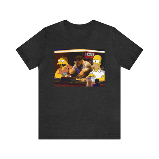 Drake at Moe's Unisex Jersey Short Sleeve TeeDrake at Moe's Simpsons Duff Unisex Jersey Tee