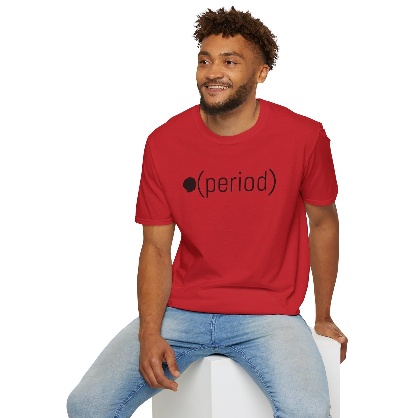 .Period meme slang humor Unisex Softstyle T-Shirt