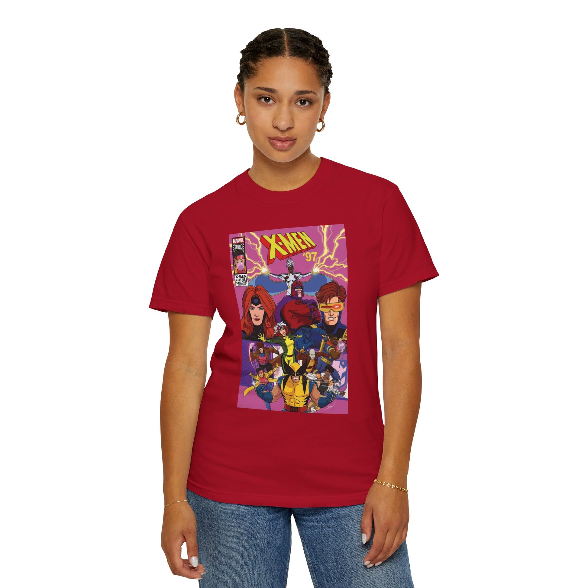 Xmen '97 retro Unisex Garment-Dyed T-shirt