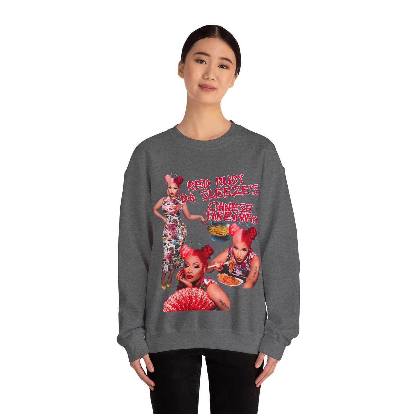 Red Ruby Da Sleeze (Nicki Minaj Pink Friday 2) Sweatshirt