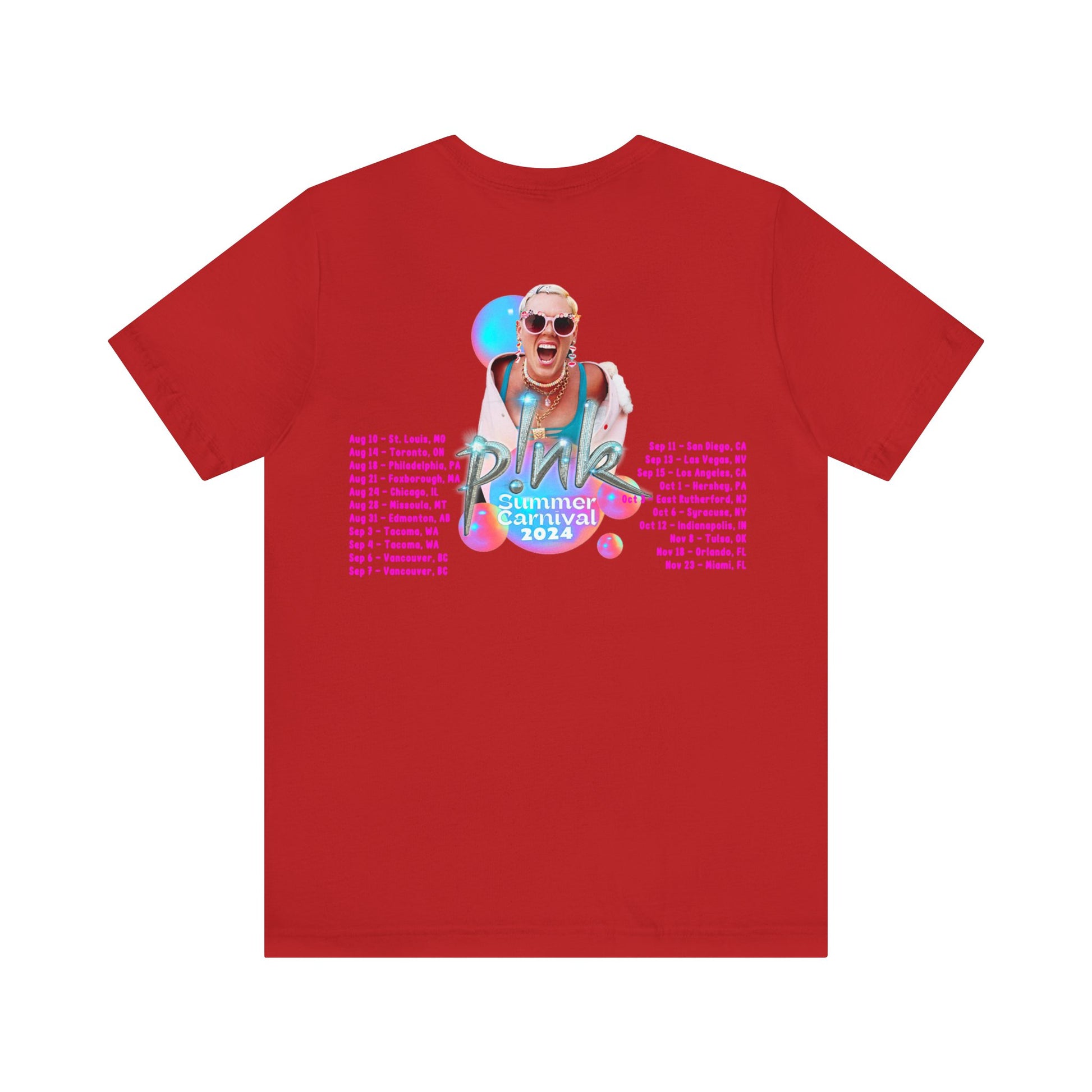 SUMMER CARNIVAL TOUR 2024 (Pink) Shirt