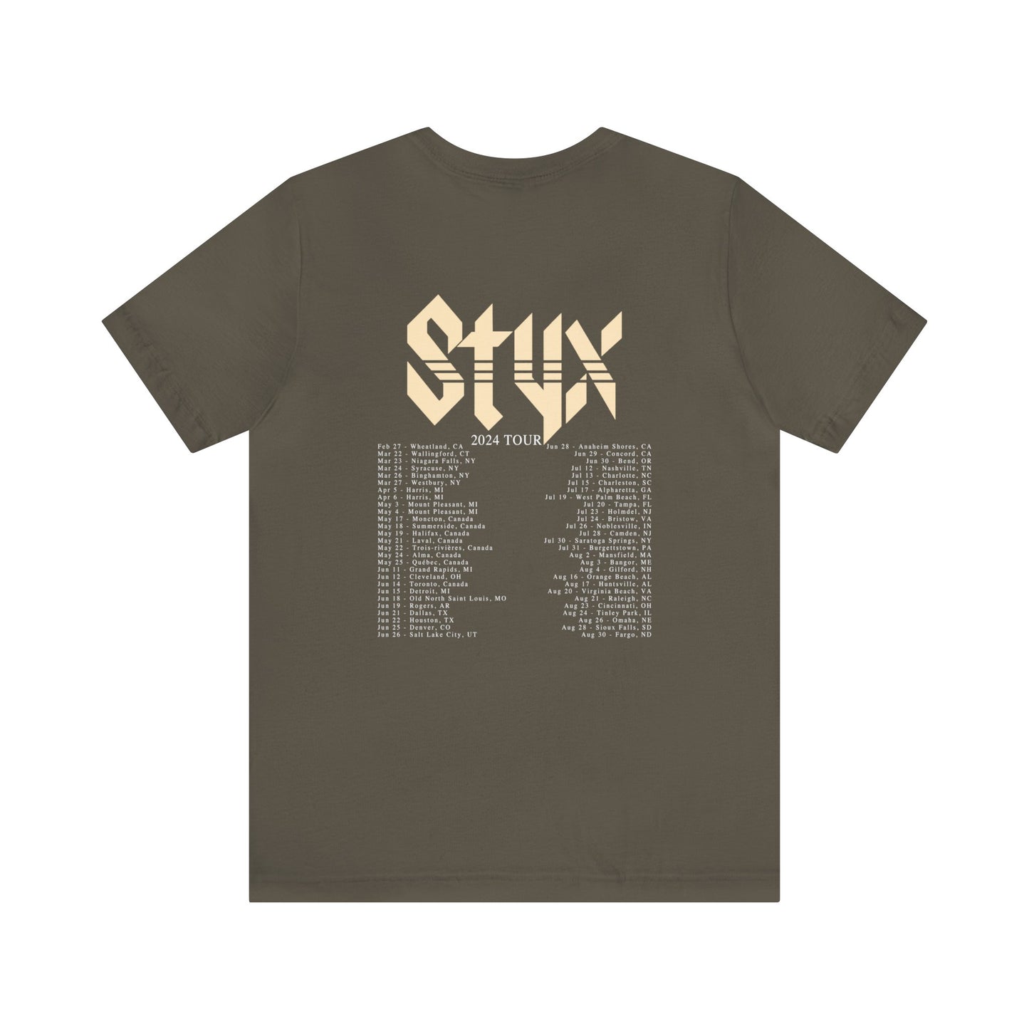 Styx 2024 Tour Shirt