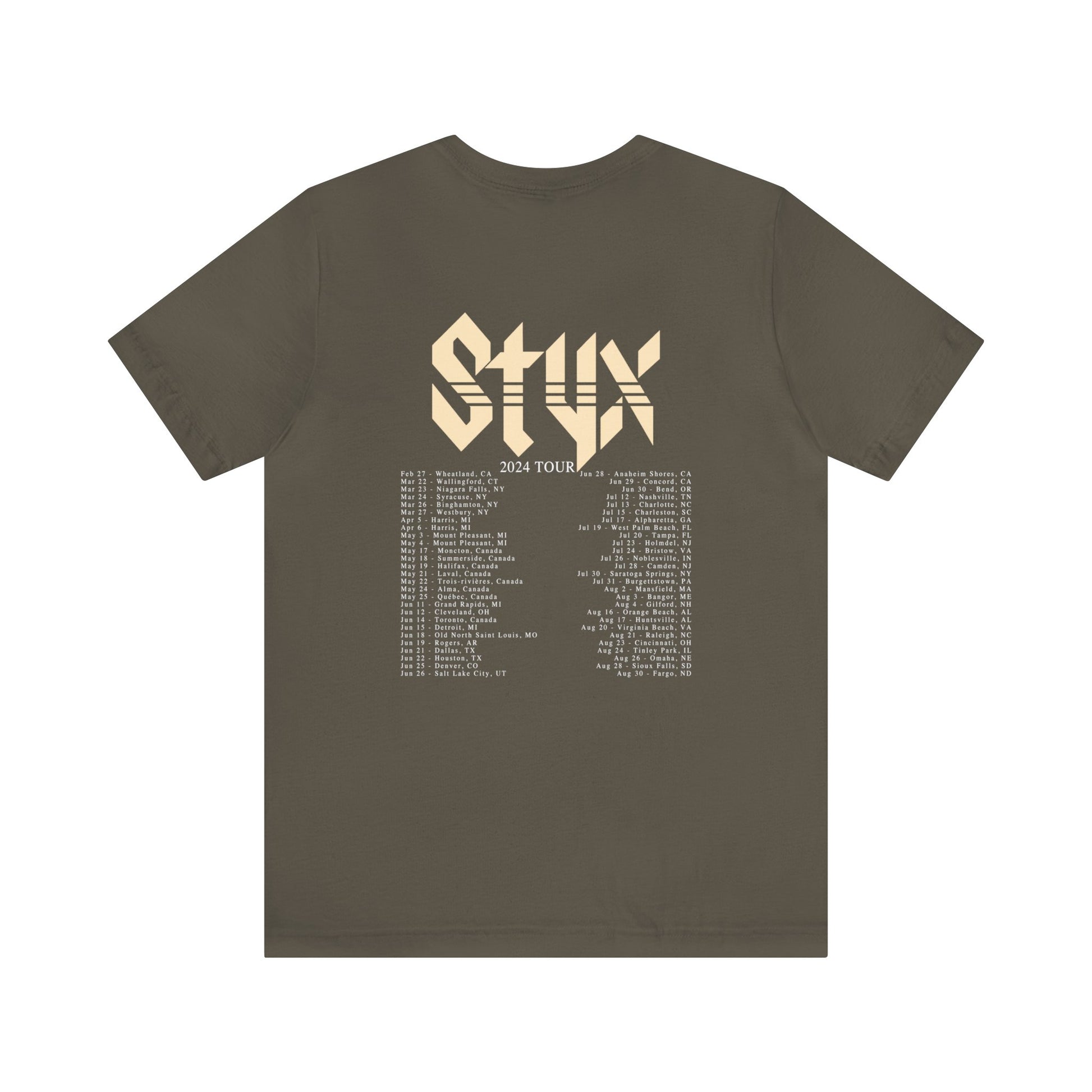 Styx 2024 Tour Shirt