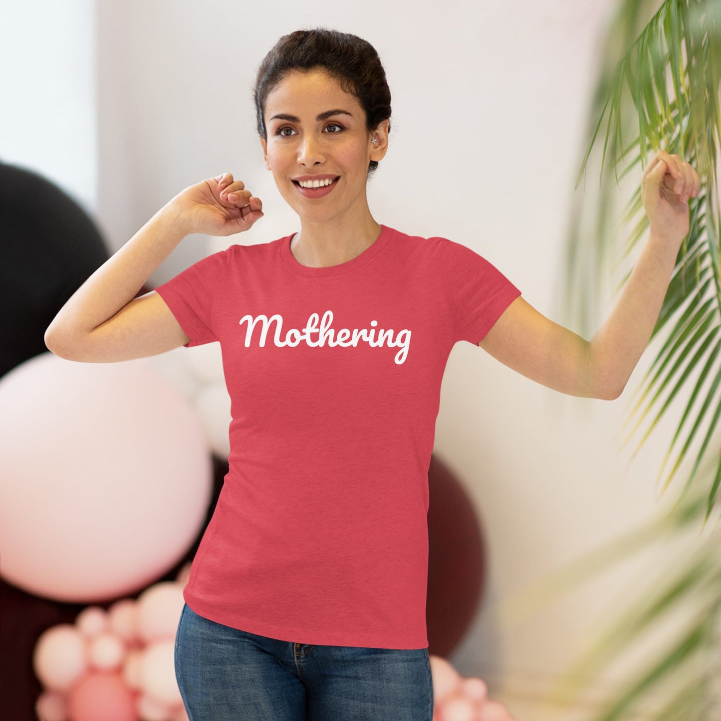 "Mothering" Women's Triblend Tee