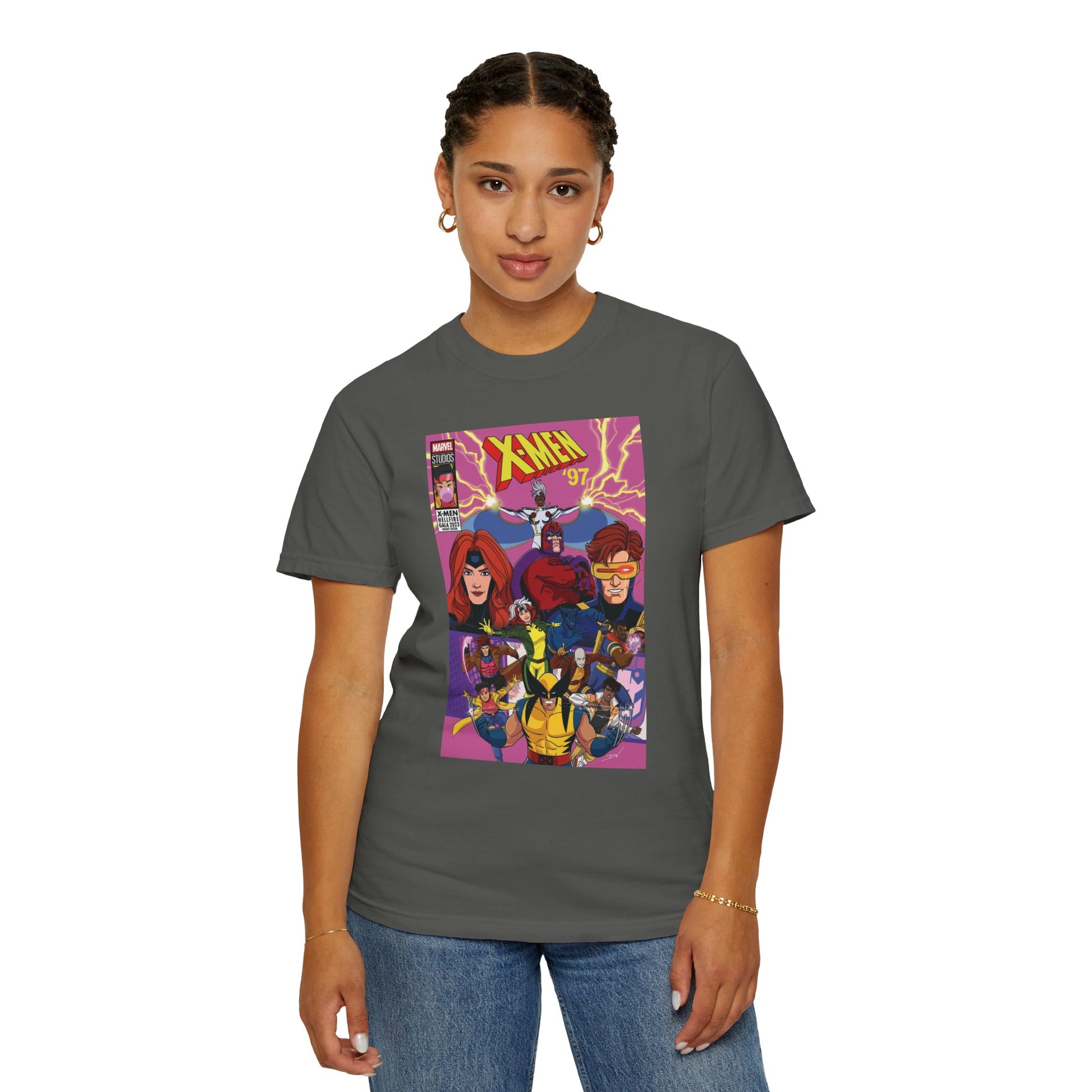 Xmen '97 retro Unisex Garment-Dyed T-shirt