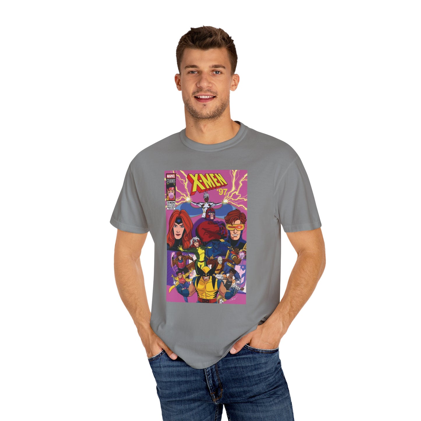 Xmen '97 retro Unisex Garment-Dyed T-shirt