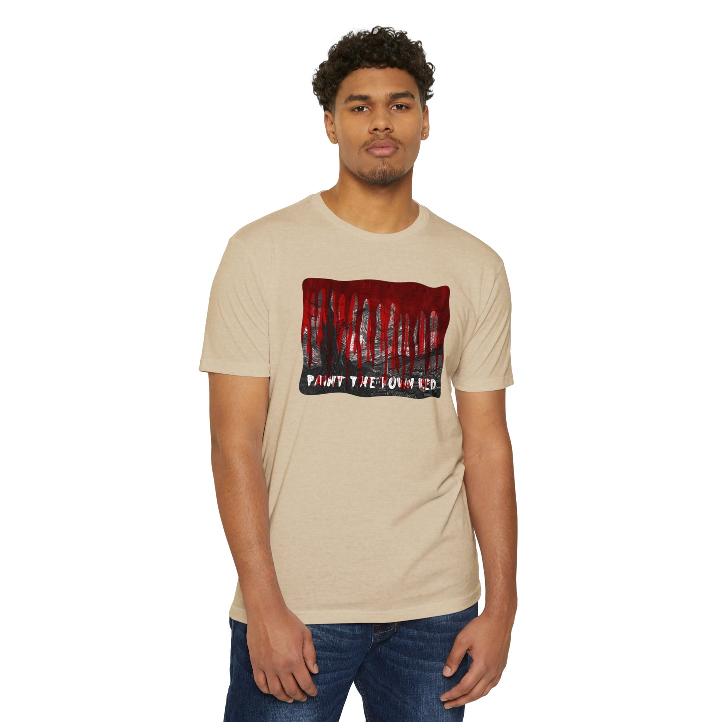 Paint the town red DOJA CAT X VanGogh unisex Jersey T-shirt