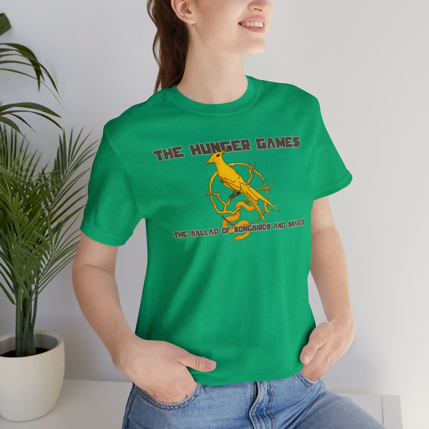 The Hunger Games (The Ballad of Songbirds and Snakes) Unisex Jersey Short Sleeve Tee