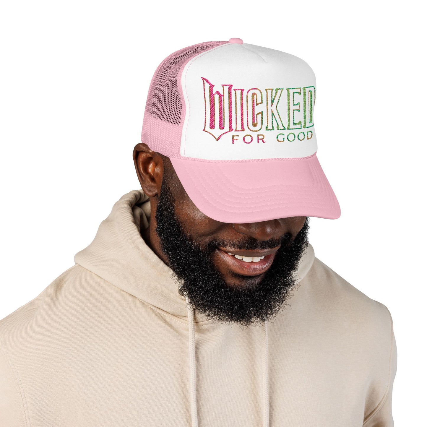 Wicked for good movie Trucker Mesh Cap