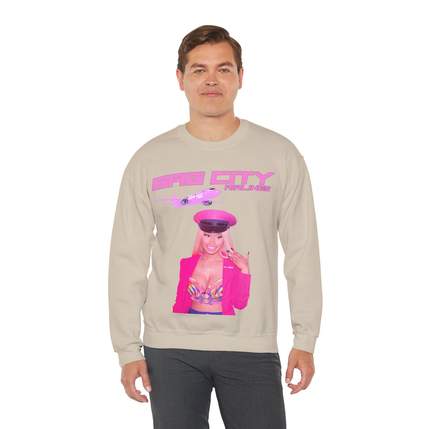 GAG CITY Airlines (Nicki Minaj Pink Friday 2 Tour) Sweatshirt